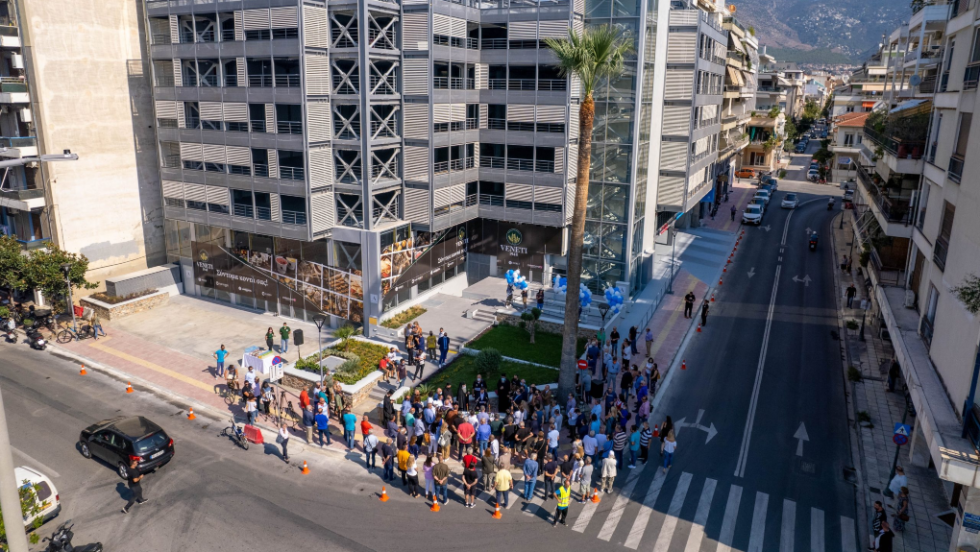 Το δημοτικό πάρκινγκ στο κέντρο του Βόλου